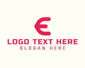 Firm - Technology Enterprise Letter E logo design