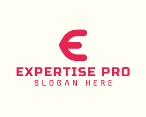 Technology Enterprise Letter E logo design