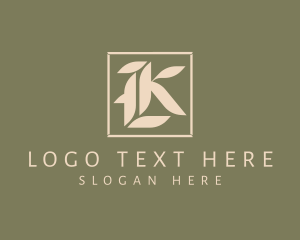 Letter K - Luxury Medieval Calligraphy logo design