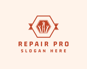 Plumbing Repair Tools logo design