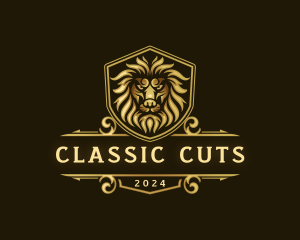 Classic Lion Crest logo design