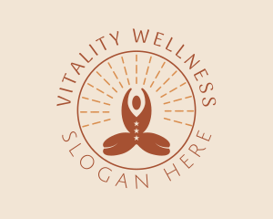 Yoga Zen Wellness logo design