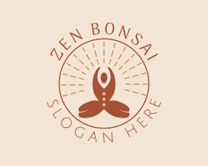 Yoga Zen Wellness logo design