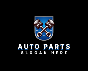 Parts - Automotive Piston Mechanic logo design