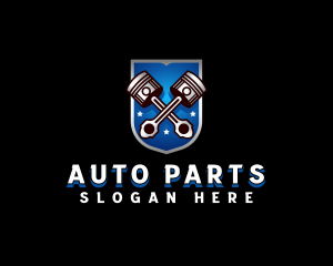 Automotive Piston Mechanic logo design