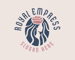 Empress - Rose Queen Goddess logo design