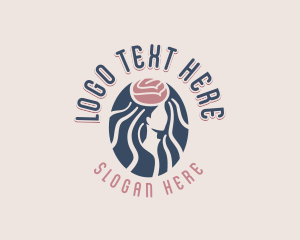 Rose Woman Goddess logo design