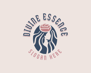 Rose Woman Goddess logo design