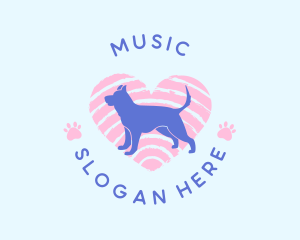 Dog Cat Heart Logo