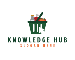 Grocery Online Shopping Logo