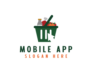 Grocer - Grocery Online Shopping logo design