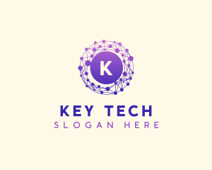 Tech Network Cyberspace logo design