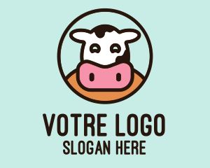 Happy Cow Dairy  Logo