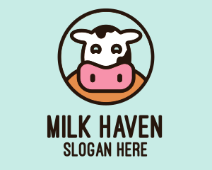 Dairy - Happy Cow Dairy logo design