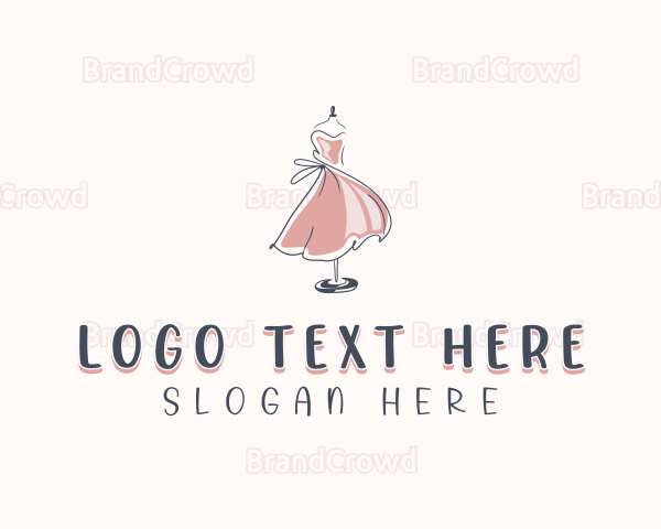 Dressmaker Fashion Boutique Logo