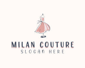 Dressmaker Fashion Boutique logo design