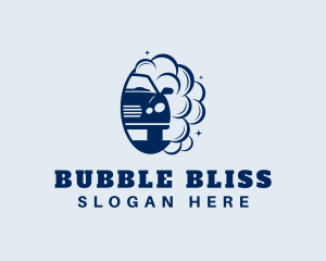 Bubbles Car Wash logo design