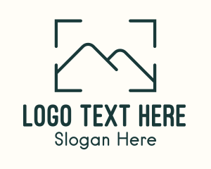 Mountain  Landscape Photo Frame Logo