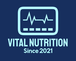 Blue Vital Sign logo design