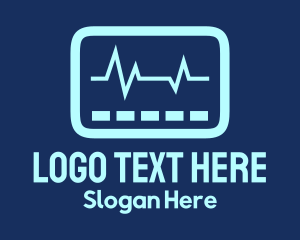 Blue Vital Sign Logo