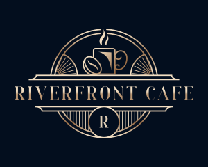 Luxury Coffee Cafe logo design