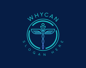 Medical Doctor Caduceus Logo