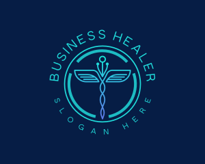 Doctor - Medical Doctor Caduceus logo design