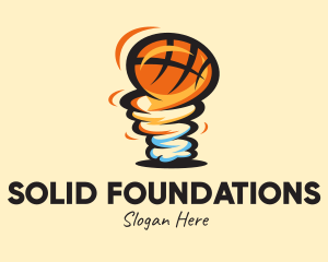 Sports Channel - Tornado Basketball Team logo design