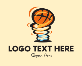 Basketball Championship - Tornado Basketball Team logo design
