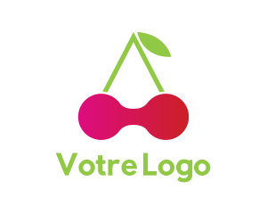 Bistro - Cherry Fruit Tech logo design