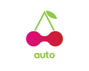 Dessert - Cherry Fruit Tech logo design