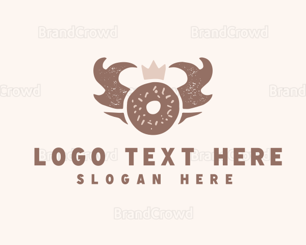 Bagel Bread Crown Logo