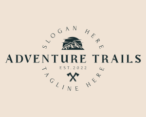 Outdoor Adventure  Equipment logo design