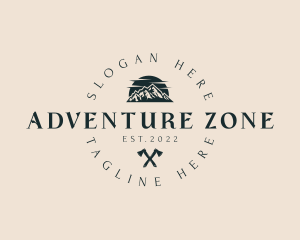 Outdoor Adventure  Equipment logo design