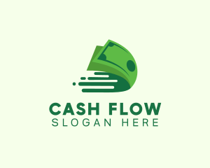 Fast Currency Bill  logo design