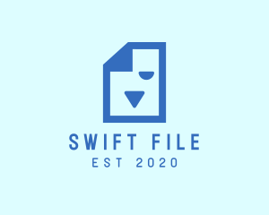 File - Photocopy Document File logo design