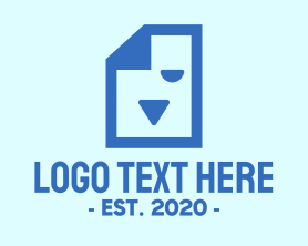 Vet - Animal Document File logo design