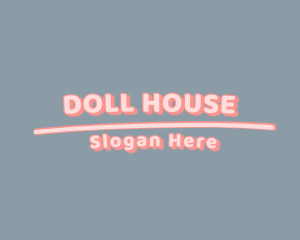 Doll - Kids Colorful Candy logo design