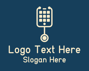 Mobile Phone Stethoscope Logo