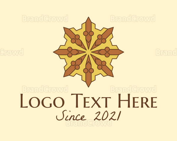 Ethnic Tribal Centerpiece Logo