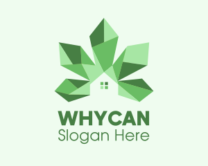 Herb Garden - Cannabis Housing Real Estate logo design