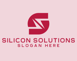 Digital Technology Letter S  logo design