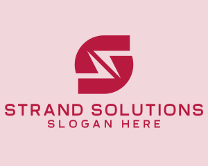 Digital Technology Letter S  logo design