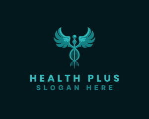 Medical - Medical DNA Caduceus logo design