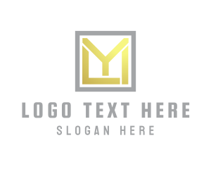 Lettermark - Modern Business Technology logo design