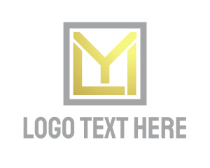 Partnership - Yellow Square MYL logo design