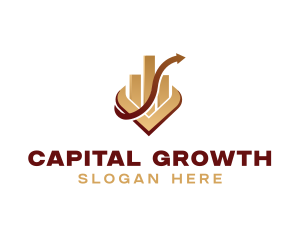 Investment - Finance Investment Graph logo design