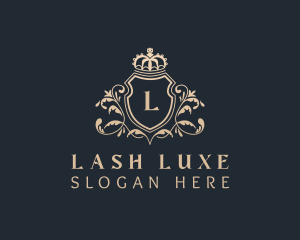 Elegant Royal Shield logo design