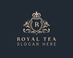 Elegant Royal Shield logo design