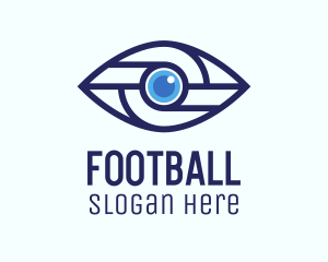 Optometrist - Tech Mechanical Eye logo design